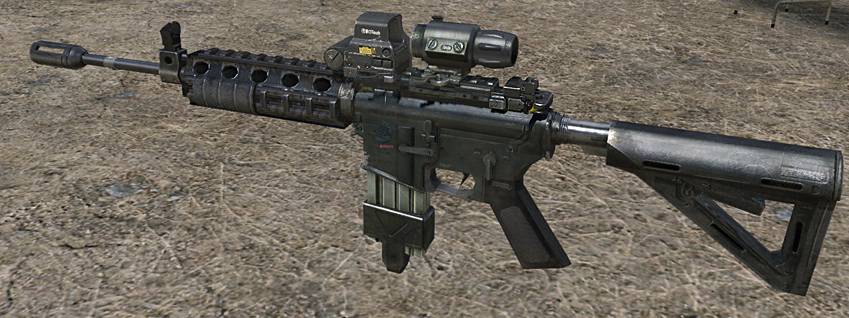 Unreal Software - File: m4a1 with hybrid sight CoD mw3