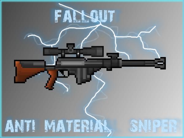 fallout 3 anti material rifle fallout 3 anti material rifle